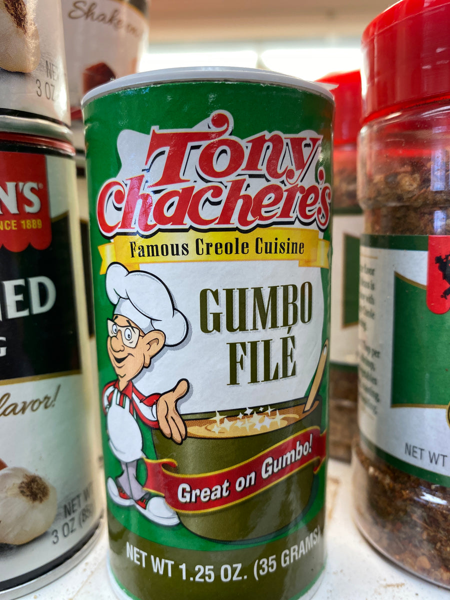 Tony Chachere's Creole Gumbo File - 1.25 oz New Sealed Expires